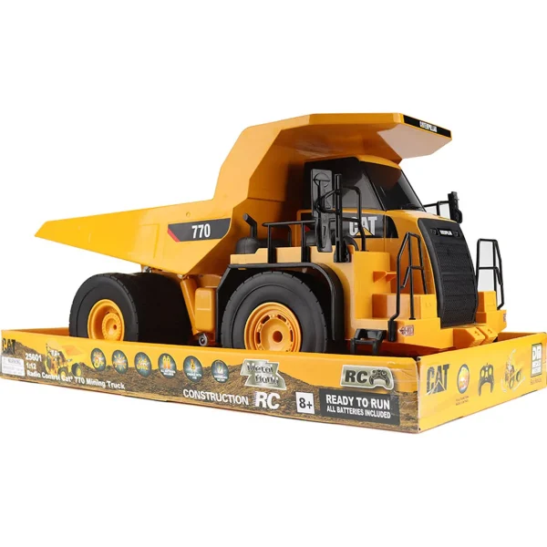 Manufacturer_Diecast Masters Radio Control | Dump Trucks<(B&D) 1/12 Radio Control Caterpillar 770 Mining Truck - Damaged Item