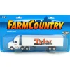 Manufacturer_ERTL Box Trucks & Trailers<(B&D) 1/64 White International Tyler Transport Semi - Damaged Item