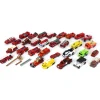Outback Toys Emergency Vehicles<(B&D) Lot of (32) Emergency Vehicles of Various Scales - Damaged Vehicles