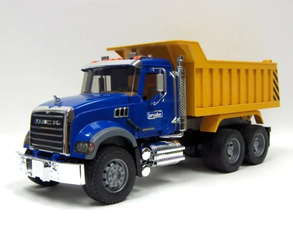 Manufacturer_Bruder Toys Dump Trucks<(B&D) 1/16th Bruder MACK Granite Dump Truck - Damaged Item