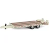 Manufacturer_DCP by First Gear Lowboys & Flatbeds<1/64 Beavertail Equipment Trailer, Off White, DCP by First Gear