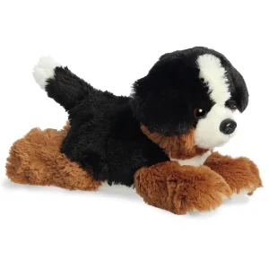 Outback Toys Stuffed Animals & Puppets<Bernie Mountain Dog 8" Plush Animal Mini Flopsie by Aurora