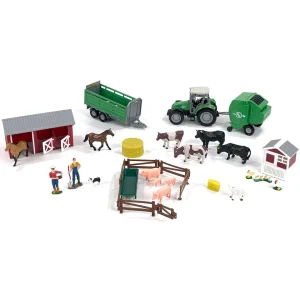 Manufacturer_Big Country Toys Big Country Toys<1/32 Big Country Toys 30-Piece Farm Playset