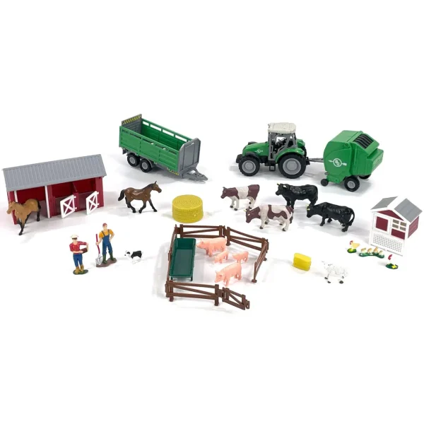 Manufacturer_Big Country Toys Big Country Toys<1/32 Big Country Toys 30-Piece Farm Playset