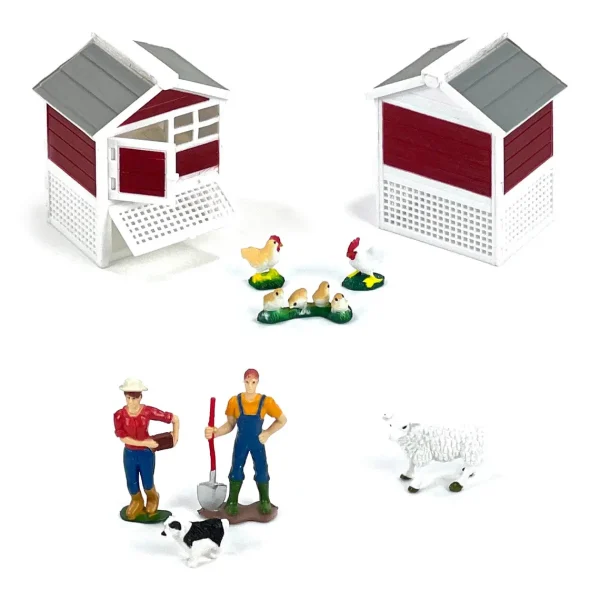 Manufacturer_Big Country Toys Big Country Toys<1/32 Big Country Toys 30-Piece Farm Playset