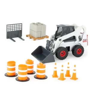 Manufacturer_ERTL Loaders<1/16 Big Farm Bobcat S450 Skid Steer Set with Accessories
