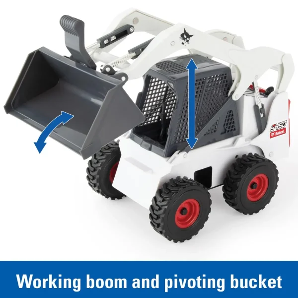 Manufacturer_ERTL Loaders<1/16 Big Farm Bobcat S450 Skid Steer Set with Accessories