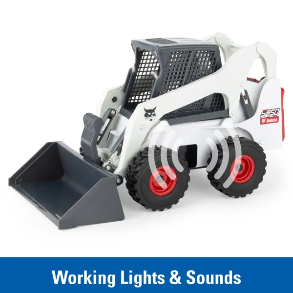 Manufacturer_ERTL Loaders<1/16 Big Farm Bobcat S450 Skid Steer Set with Accessories