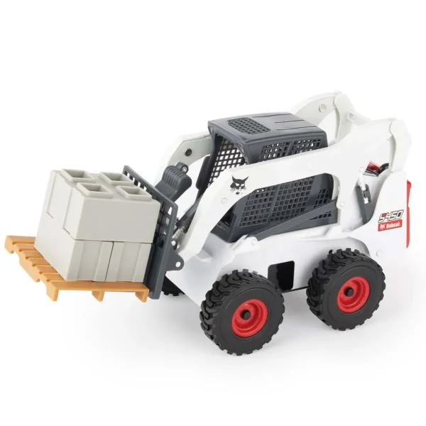 Manufacturer_ERTL Loaders<1/16 Big Farm Bobcat S450 Skid Steer Set with Accessories