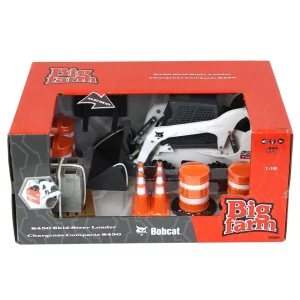 Manufacturer_ERTL Loaders<1/16 Big Farm Bobcat S450 Skid Steer Set with Accessories