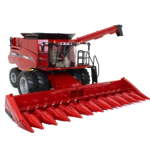 Manufacturer_ERTL Combines & Harvesters<1/16 Big Farm Case IH 8240 Combine with Grain & Corn Heads