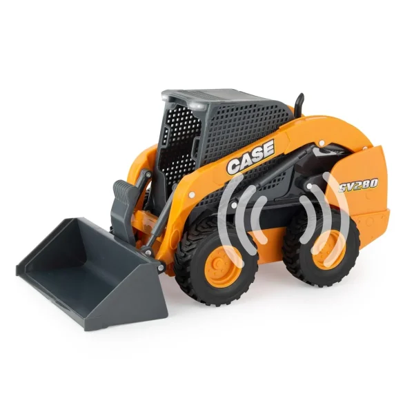 Manufacturer_ERTL Loaders<1/16 Big Farm Case SV280 Skid Steer Set with Accessories