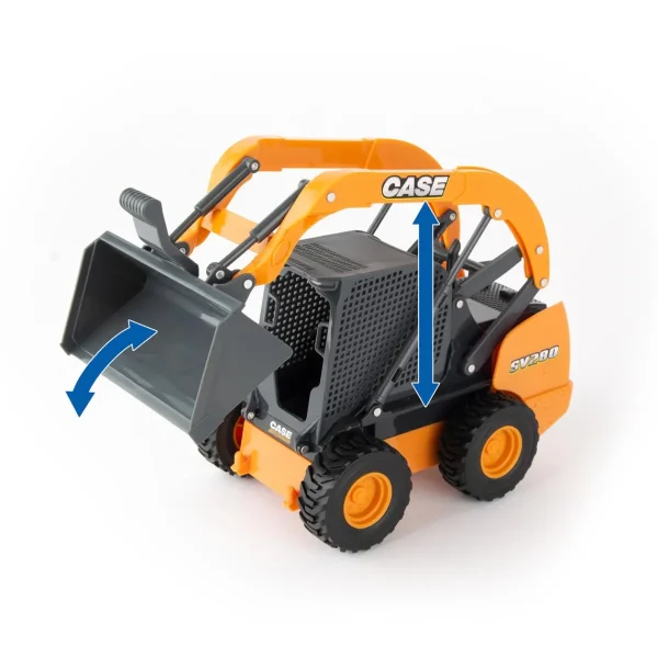 Manufacturer_ERTL Loaders<1/16 Big Farm Case SV280 Skid Steer Set with Accessories