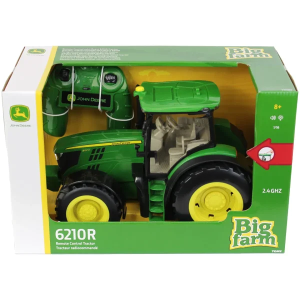Manufacturer_ERTL Radio Control<1/16 Big Farm John Deere 6210R Remote Control Tractor