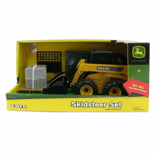 Manufacturer_ERTL Loaders<1/16 Big Farm John Deere Skid Loader Play Set