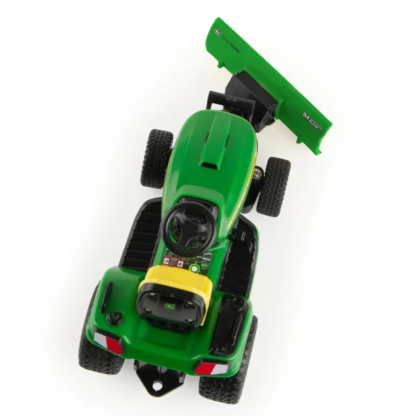 Manufacturer_ERTL Lawn & Garden<1/16 Big Farm John Deere X758 Lawn Mower with Blade and Cart