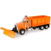 Outback Toys Dump Trucks<1/16 Big Farm Peterbilt Model 367 DOT Truck with Snow Plow