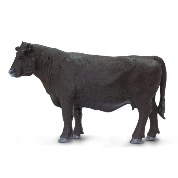 Outback Toys Play Animals & Accessories<Black Angus Cow by Safari Ltd