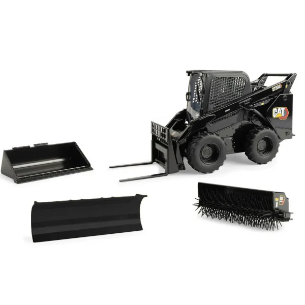 Manufacturer_ERTL Loaders<1/16 Black High Detail Caterpillar Wheeled 272D3 Skid Steer Loader, ERTL Exclusive