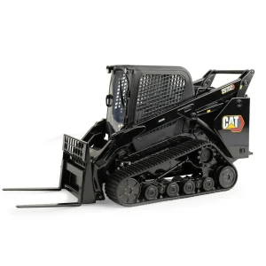 Manufacturer_ERTL Loaders<1/16 Black High Detail Caterpillar Tracked 297D2 Skid Steer Loader, ERTL Exclusive