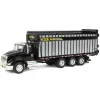 Manufacturer_SpecCast Agricultural Trucks<1/64 Black International 8600 with H&S Big Dog 1226 Forage Box