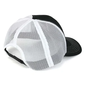 Outback Toys John Deere<Black John Deere Logo Hat with White Stitching & White Mesh Back