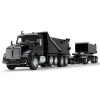Manufacturer_DCP by First Gear Dump Trucks<1/64 Black Kenworth T880 Rogue Dump w/ Rogue Transfer Dump Trailer, DCP by First Gear