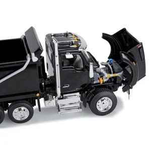 Manufacturer_DCP by First Gear Dump Trucks<1/64 Black Kenworth T880 Rogue Dump w/ Rogue Transfer Dump Trailer, DCP by First Gear
