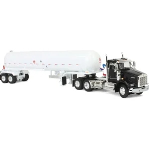 Manufacturer_DCP by First Gear Tanker Trucks<1/64 Black Kenworth T800 w/ Mississippi LP Anhydrous Tanker, DCP by First Gear