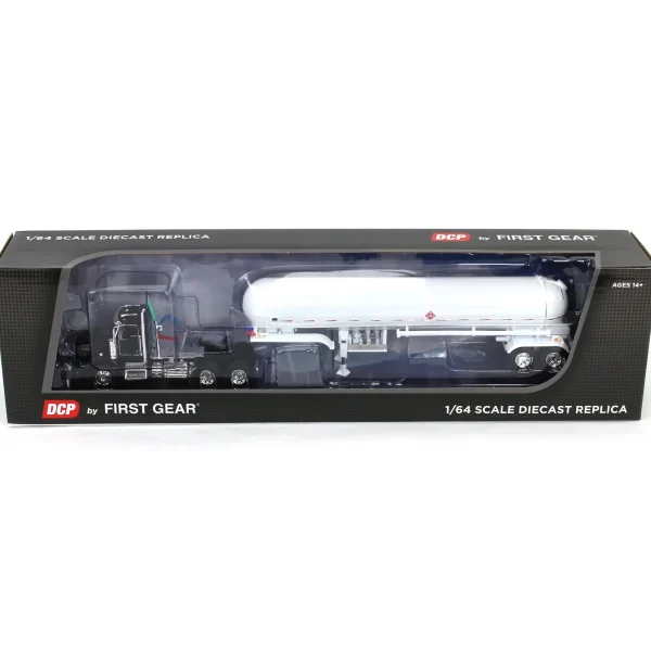 Manufacturer_DCP by First Gear Tanker Trucks<1/64 Black Kenworth T800 w/ Mississippi LP Anhydrous Tanker, DCP by First Gear