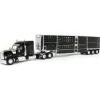 Manufacturer_DCP by First Gear Agricultural Trucks<1/64 Black Kenworth W990 with Wilson Silverstar Livestock Trailer, DCP by First Gear