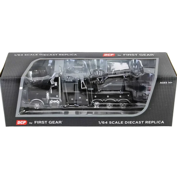 Manufacturer_DCP by First Gear Tow & Straight Trucks<1/64 Black Peterbilt 389 with Century 1150 Rotator Wrecker, DCP by First Gear