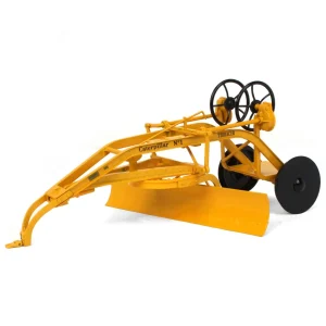 Outback Toys Graders<Black Wheel Version ~ 1/16 High Detail Caterpillar No. 1 Terracer Pull Grader