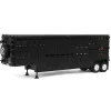 Manufacturer_Other Agricultural Trucks<1/64 Black Wilson Tandem-Axle 40ft Vintage Livestock Trailer