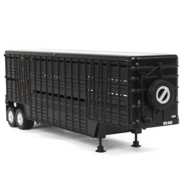 Manufacturer_Other Agricultural Trucks<1/64 Black Wilson Tandem-Axle 40ft Vintage Livestock Trailer