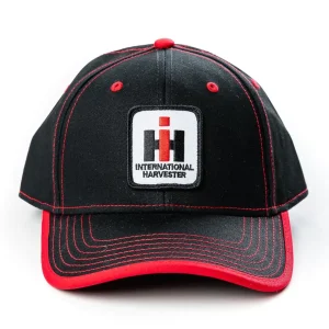 Outback Toys Ih Farmall<Black with Red Accents IH Logo Hat