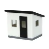 Outback Toys 3D Print & Small Accessories<1/64 Black/White Chicken Coop Shed, 3D Printed