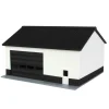 Outback Toys 3D Print & Small Accessories<1/64 Black/White 40ft x 30ft "Papa's Shop" Farm Shed, 3D Printed