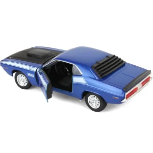 Manufacturer_First Gear, Inc. Cars & Suvs<1/24 Blue 1970 Dodge Challenger T/A 340 Six Pak Car by First Gear