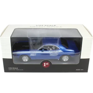 Manufacturer_First Gear, Inc. Cars & Suvs<1/24 Blue 1970 Dodge Challenger T/A 340 Six Pak Car by First Gear