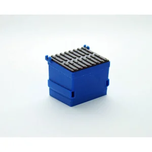 Outback Toys 3D Print & Small Accessories<1/64 Blue Dumpster with Removable black Lid, 3D Printed Plastic