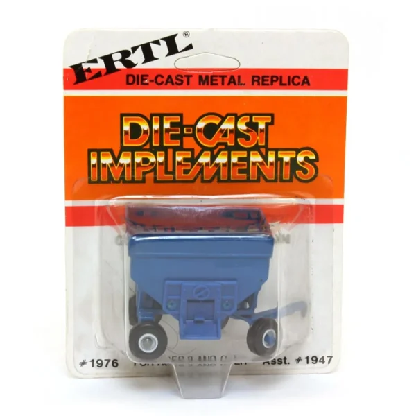 Manufacturer_ERTL Implements<1/64 Blue Gravity Wagon by ERTL