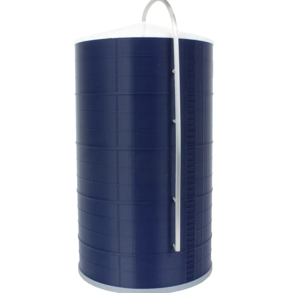 Outback Toys 3D Print & Small Accessories<1/64 Blue Harvest Silo, "Short Blue" 16,000 Bushel 40 Foot x 25 Foot, 3D Printed