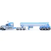 Manufacturer_DCP by First Gear Tanker Trucks<1/64 Blue/White Peterbilt 389 with Triple Axle Anhydrous Tank Trailer, DCP by First Gear