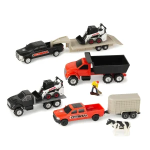 Outback Toys Loaders<1/64 Bobcat 5 Piece Construction & Farming Sets