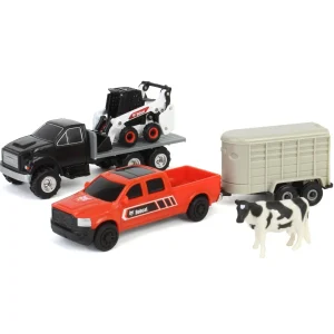 Outback Toys Loaders<1/64 Bobcat 5 Piece Construction & Farming Sets