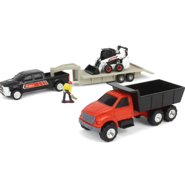 Outback Toys Loaders<1/64 Bobcat 5 Piece Construction & Farming Sets