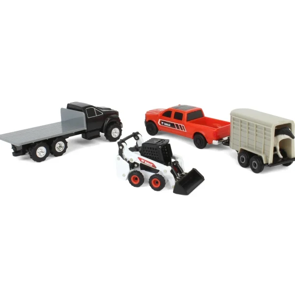 Outback Toys Loaders<1/64 Bobcat 5 Piece Construction & Farming Sets