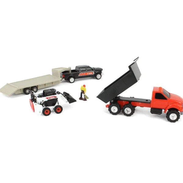 Outback Toys Loaders<1/64 Bobcat 5 Piece Construction & Farming Sets