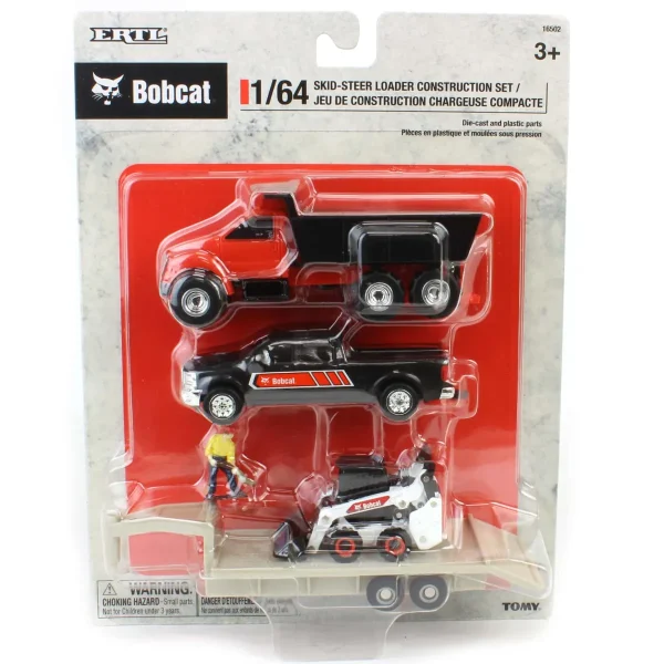 Outback Toys Loaders<1/64 Bobcat 5 Piece Construction & Farming Sets